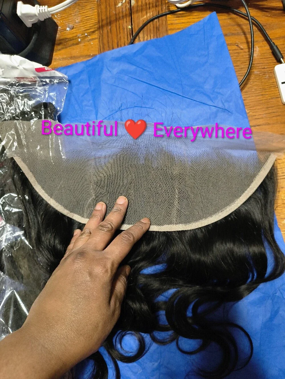 Human Hair Bundles & Frontal